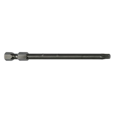 Apex Tool Group Power Bit, SAE, 1/4", Hex Power Drive, PK5 49-C-TX-07-5PK