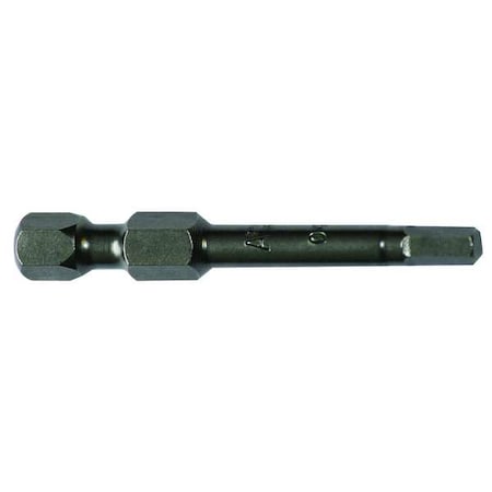 Apex Tool Group Power Bit, Metric, 1/4", PK5 AM-3MM-5PK