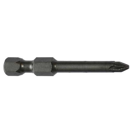 Apex Tool Group Power Bit, SAE, 1/4", Hex Power Drive, PK5 491-C-PZDX-5PK
