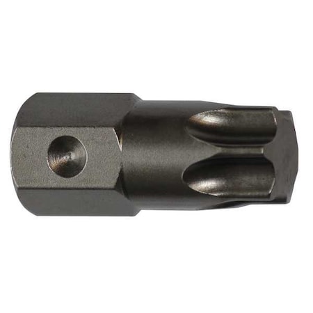 Apex Tool Group Torsion Bit, SAE, 5/8", Hex, T60, 1-9/16", PK5 SZ-TX-60-A-5PK