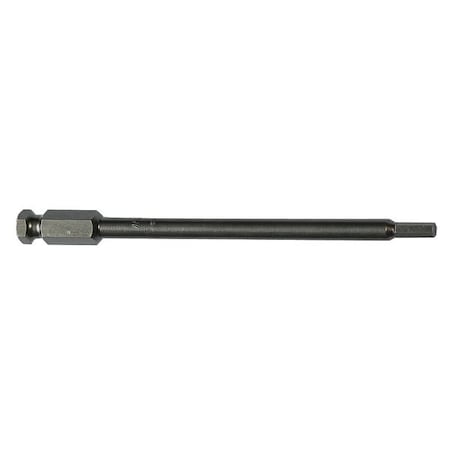 Apex Tool Group Power Bit, SAE, 7/16", Hex Power Drive, PK5 AN-16-5PK