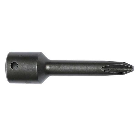 Apex Tool Group Socket Bit, 3/8 in. Dr, No 2 Phillips, PK5 832PT-5PK