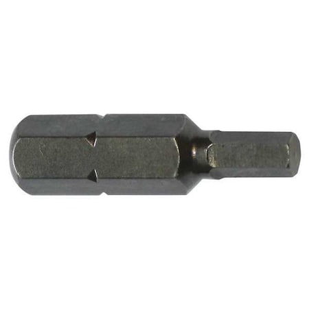 Apex Tool Group Torsion Bit, SAE, 1/4", Hex, 1/20", 1", PK5 185-000X-5PK