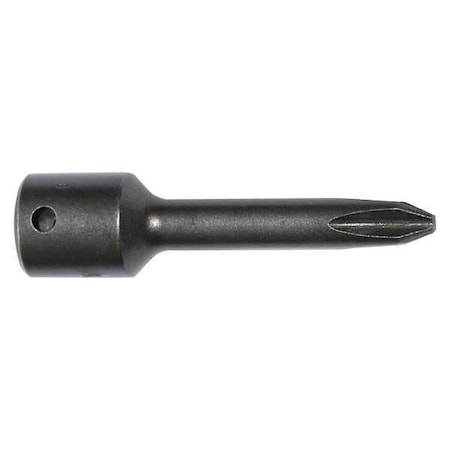 Apex Tool Group Socket Bit, 3/8 in. Dr, No 3 Phillips, PK5 833PT-5PK