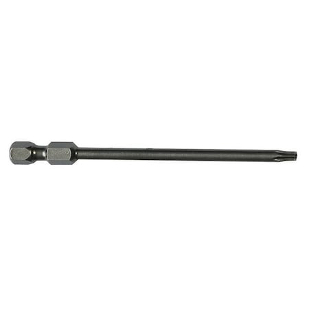 Apex Tool Group Power Bit, SAE, 1/4", Hex Power Drive, PK5 49-B-TX-15-W-5PK