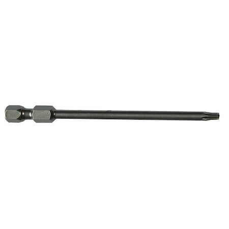 Apex Tool Group Power Bit, SAE, 1/4", Hex Power Drive, PK5 49-B-TX-30-W-5PK