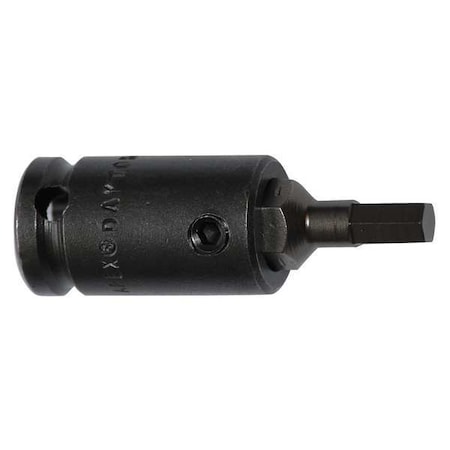 Apex Tool Group Socket Bit, 3/8 in. Dr, 3/8 in. Hex, PK5 SZ-16-5PK