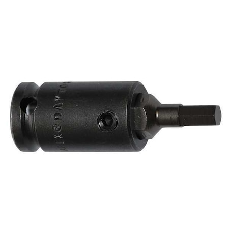 Apex Tool Group Socket Bit, 3/8 in. Dr, 1/2 in. Hex, PK5 SZ-17-5PK