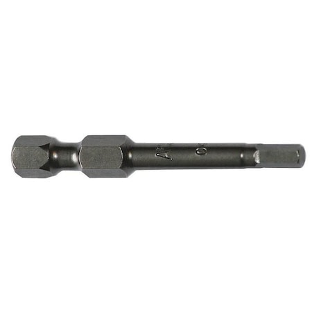 Apex Tool Group Power Bit, SAE, 1/4", Hex Power Drive, PK5 AM-05-35-5PK