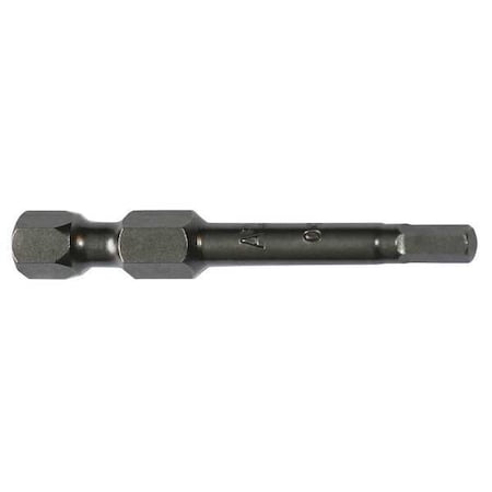Apex Tool Group Power Bit, Metric, 1/4", PK5 AM-6MM-4-5PK