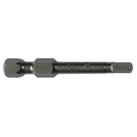 Apex Tool Group Power Bit, SAE, 1/4", Hex Power Drive, PK5 AM-04-6-5PK