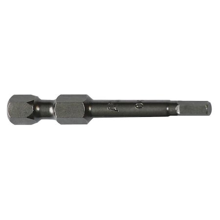 Apex Tool Group Power Bit, SAE, 1/4", Hex Power Drive, PK5 AM-06-6-5PK