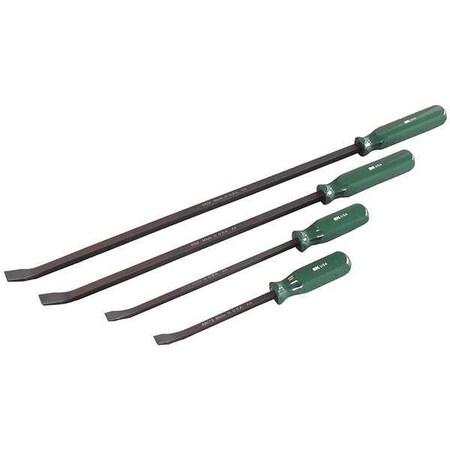 Sk Professional Tools Pry Bar Set, Pieces 4, Hardnd Carbon Alloy 6094t
