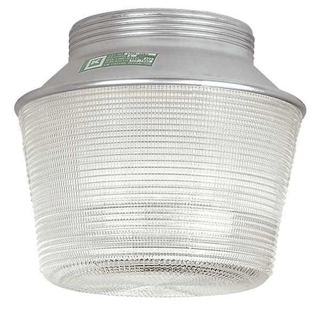 Hubbell Killark SpintopRefractor, 13 7/8"L, 16 1/2"H, Clear VZRP175B