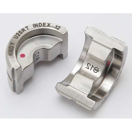 Burndy Type U Crimping Die, Pink, Cable Range: 1/0 AWG U25RT