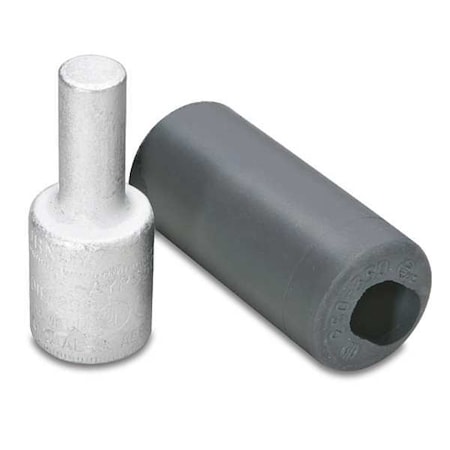 Burndy Compression Adapter, 500 kcmil Max, Standard Barrel, Aluminum, Pink AYP500