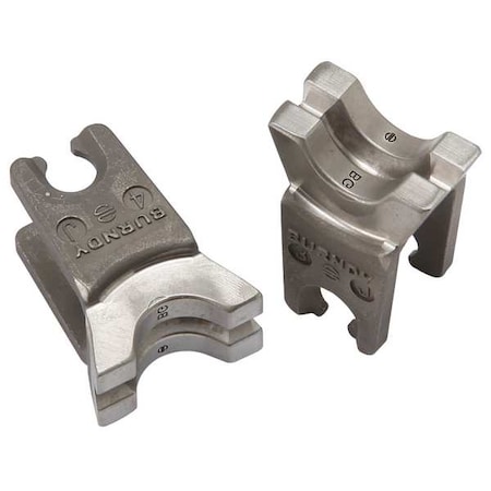 Burndy Type W Crimping Die, Length (In.): .75 WBG