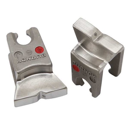 Burndy Type W Crimping Die, Red W8CVT