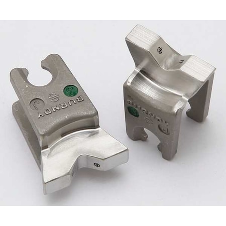 Burndy Type W Crimping Die, Green W1CVT