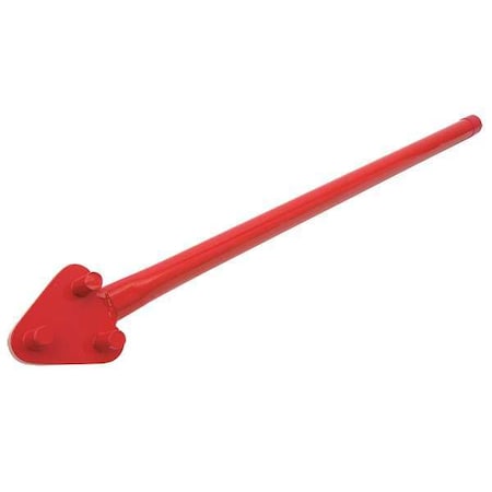 Marshalltown Rebar Bender, 5/8 Cap, 34 In L, Steel, Red 14739