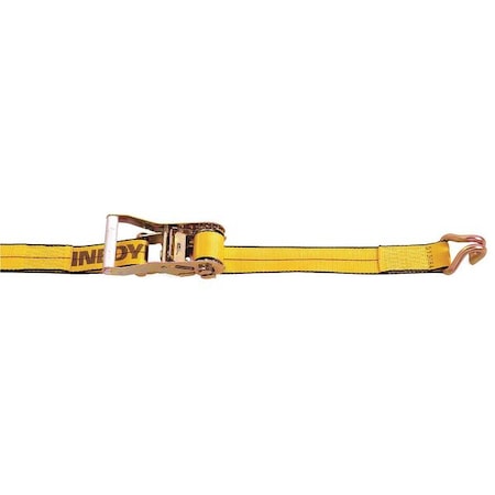 Kinedyne Tie-Down Strap, Ratchet, 27ft x 2In, 3335lb 572784GRA