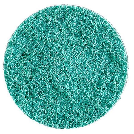 Norton Abrasives Hook-and-Loop Surface Conditioning Disc, 5" Dia, No Hole, Aluminum Oxide, 120 Grit, Non-Woven Type 66623325154