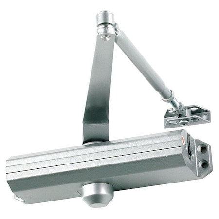 Falcon Manual, Hydraulic, SC60 Series Surface Closers, Door Closer, Standard Duty Interior, Aluminum SC61A RWPA AL