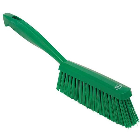 Remco 1 19/32 in W Bench Brush, Medium, 6 1/2 in L Handle, 6 1/2 in L Brush, Green, Plastic 45892