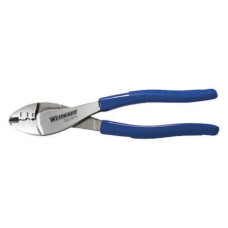 Westward 9 1/2 in Crimper 22 to 10 AWG 22UN75