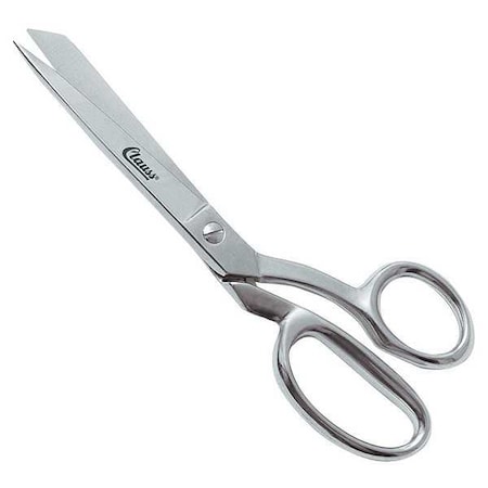 Clauss Shears, Bent, 8 In. L, Hot Forged Steel 10720