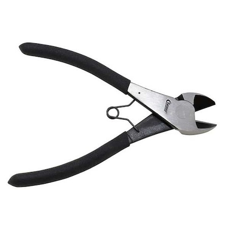 Clauss 7" Wire Cutter, Shear Cut, Handle Design: Black Vinyl Covered 20023