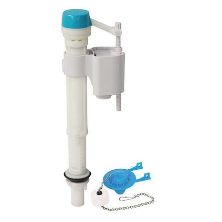 Zoro Select Fill Valve w/Flapper, Anti-Siphon 22UR85