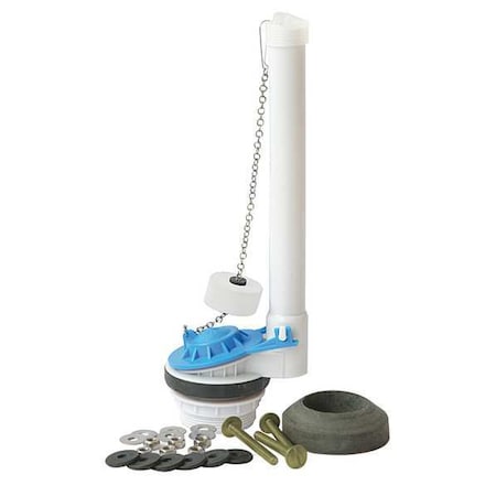 Zoro Select Flush Valve Kit, Toilet, ABS 22UR89