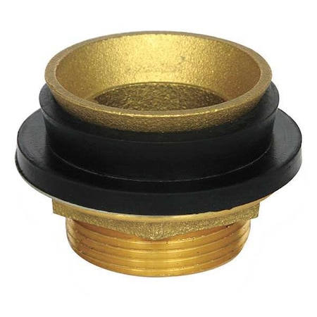 Zoro Select Toilet Spud, Full Open, 1-1/4" Toilet 22UR72