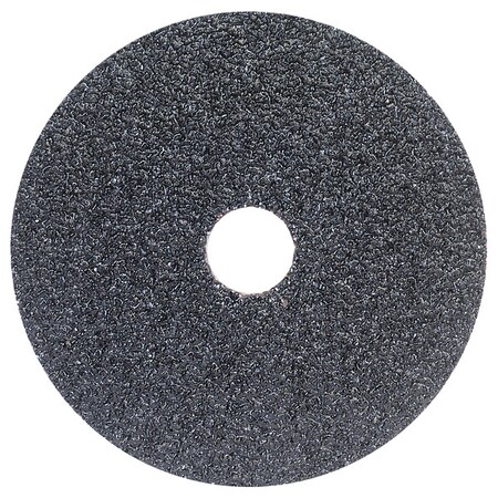 Norton Abrasives Fiber Disc, 5 In D, 24 G, PK10 66623395016