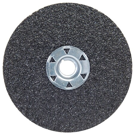 Norton Abrasives Fiber Disc, 5 In D, 36 G, PK10 66623395014