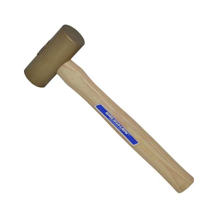 Vaughan Mallet, Brass, 11 In. L, Standard Tool BM150