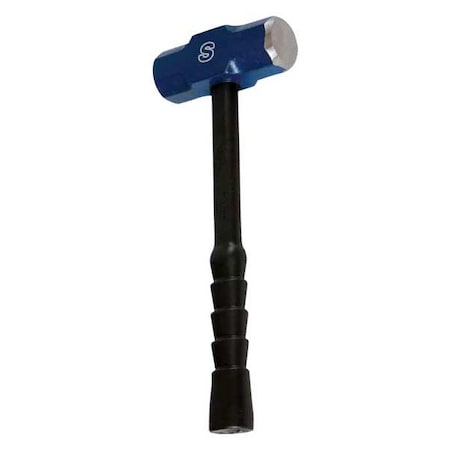 Nupla Sledge Hammer, 8 lb., 16 In, Fiberglass 6884841