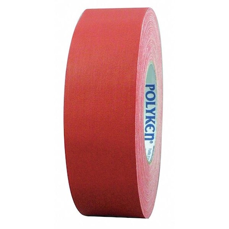 Polyken Gaffer's Tape, Red, 55 yd L, 1 in W 510