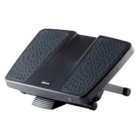 Fellowes Footrest, Free Floating, HPS Black/Gray 8067001