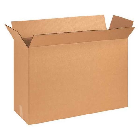 Partners Brand Corrugated Boxes, 25 1/8" x 8 3/8" x 17 1/2", Kraft, 15/Bundle 25817