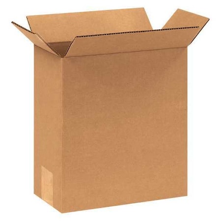 Partners Brand Corrugated Boxes, 8 3/4" x 4 3/8" x 9 1/2", Kraft, 25/Bundle 849