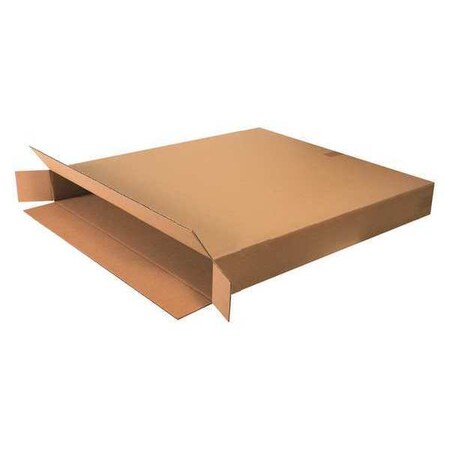Zoro Select Side Loading Boxes, 40" x 8" x 50", Kraft 22XM84
