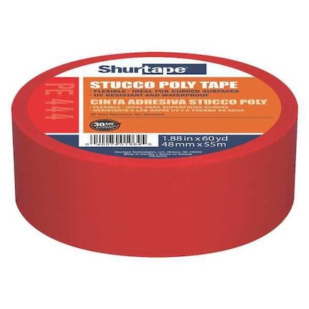 Shurtape Painter's Tape, Red, 60 yd L, 1-7/8 in W 107239