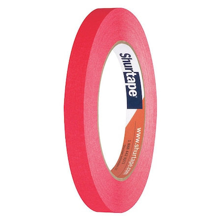 Masking Tape, Paper, Red, 24mm, PK6
