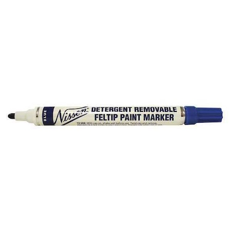 Nissen Paint Marker, Medium Tip, Blue Color Family, Paint 06015