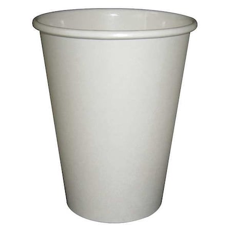 Dixie Disposable Hot cup 8 oz. White, Paper, Pk1000 5338W