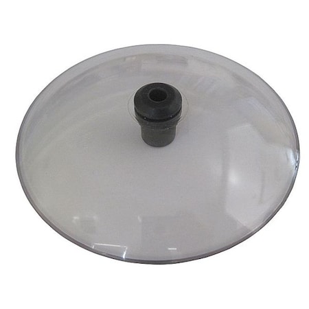 Speedaire Chip Shield, Plastic, 1/4 Inlet, 4 In Dia 22YK83