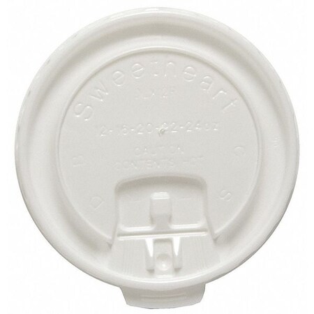 Solo Hot Cup Lid, 12 fl. oz., PK2000 DLX12R-00007