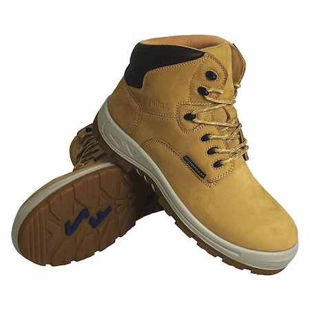 S Fellas By Genuine Grip Poseidon, Men's Composite Toe Hiker Work Boot, Wheat, 8, W, 6052 6052-8W